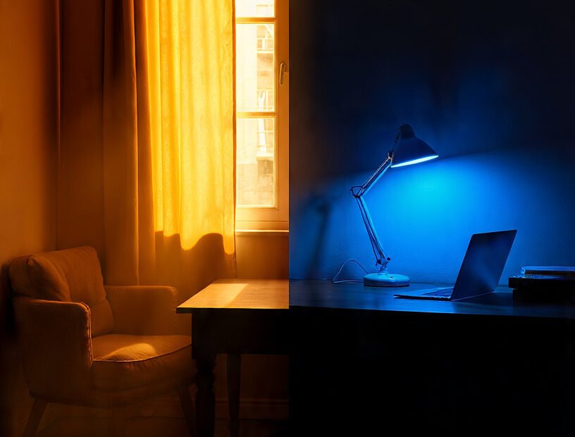 Luz Quente x Luz Fria